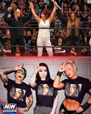 Image post by @AEW on Twitter