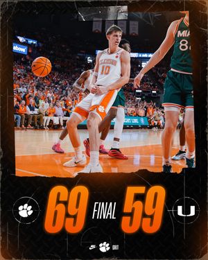 Image post by @clemsonmbb on Instagram
