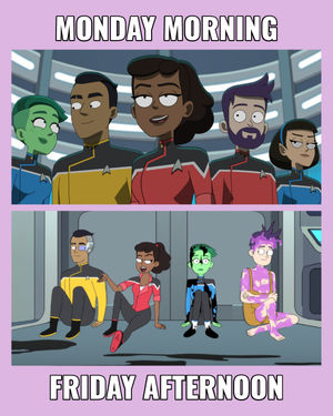 Image post by @startrek on Instagram