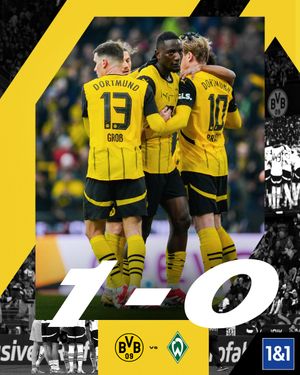 Image post by @BVB on Twitter