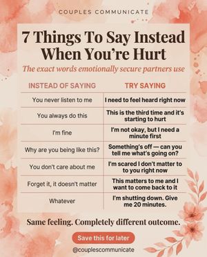 Image post by @couplescommunicate on Instagram