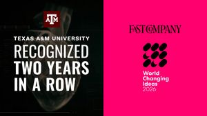 Image post by @TAMU on Twitter/X
