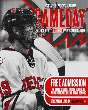 Image post by @ncstatehockey on Instagram