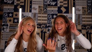 Image post by @gw_volleyball on Instagram