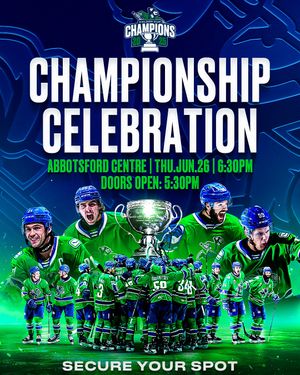 Image post by @abbotsfordcanucks on Instagram