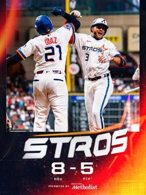 Image post by @astros on Instagram