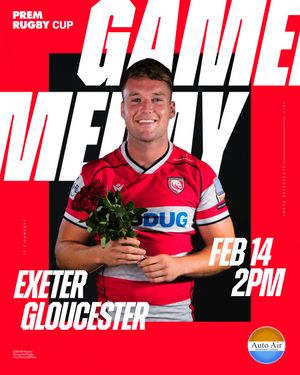 Image post by @officialgloucesterrugby on Instagram