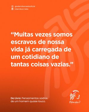 Image post by @edemilsonseteoficial on Instagram
