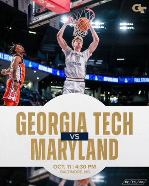 Image post by @gtmensbasketball on Instagram