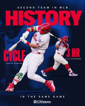 Image post by @Phillies on Twitter