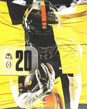 Image post by @hawkeyefootball on Instagram