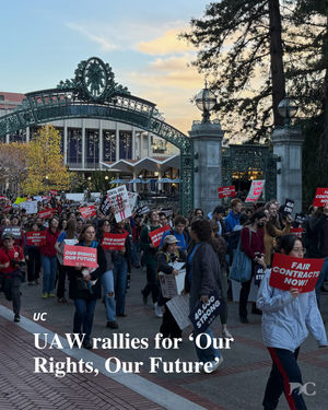 Image post by @dailycal on Instagram