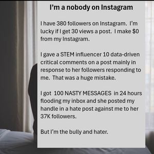 Image post by @feministscience on Instagram