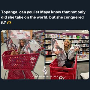 Image post by @slaybrinacarpenterr on Instagram