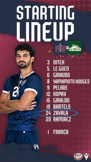 Image post by @FDUKnightsMSOC on Twitter/X