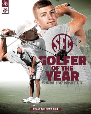 Image post by @AggieMensGolf on Twitter