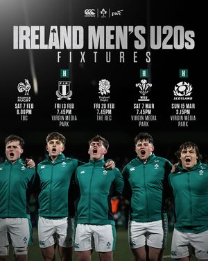 Image post by @irishrugby on Instagram