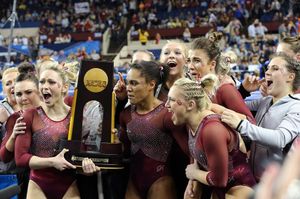 Image post by @ou_wgymnastics on Instagram