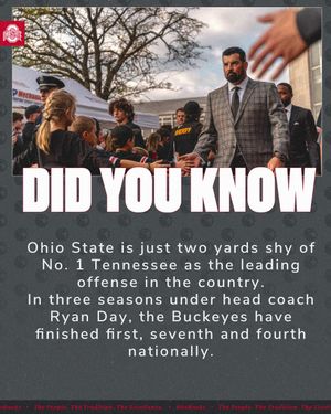 Image post by @OhioStAthletics on Twitter