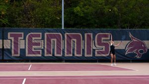 Image post by @txstatetennis on Instagram