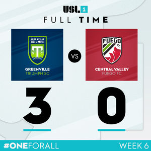 Image post by @USLLeagueOne on Twitter/X