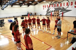 Image post by @SUUVolleyball on Twitter