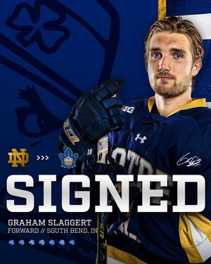 Image post by @nd_hockey on Instagram