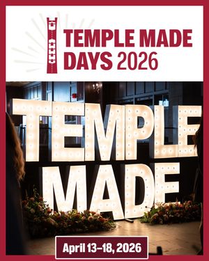 Image post by @templealumni on Instagram