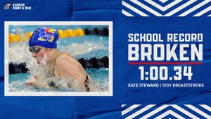 Image post by @KUSwimDive on Twitter