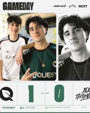 Image post by @FlyQuest on Twitter