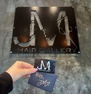 Image post by @jmhairgallery on Instagram