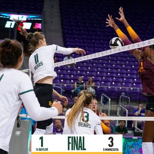 Image post by @baylorvball on Instagram