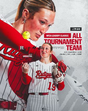 Image post by @ru_softball on Instagram