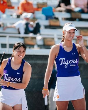 Image post by @clemsonwtennis on Instagram