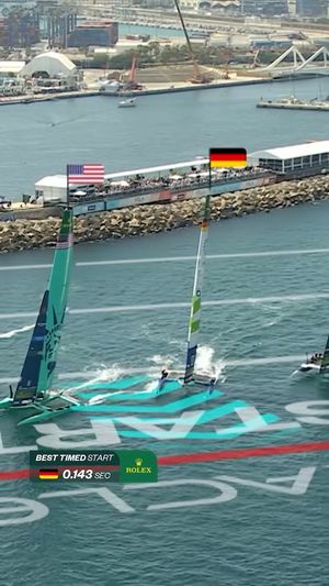 Image post by @sailgp on Instagram