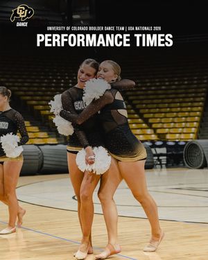 Image post by @cubuffsdance on Instagram