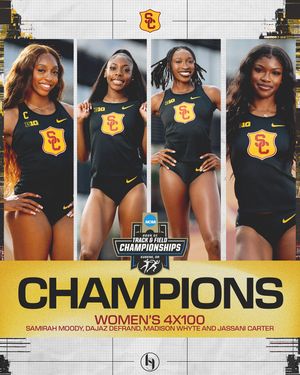 Image post by @usc_track_field on Instagram