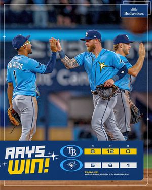 Image post by @raysbaseball on Instagram