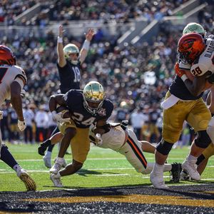 Image post by @ndfootball on Instagram
