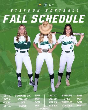 Image post by @stetsonsoftball on Instagram