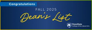 Image post by @PennStateLiberalArts on Facebook