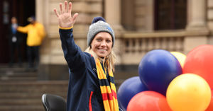 Image post by @CrowsAFLW on Twitter/X
