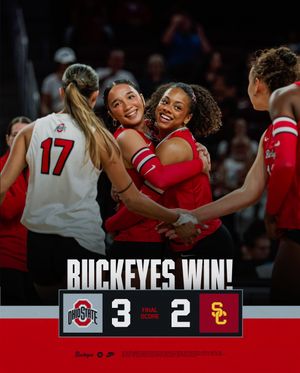 Image post by @ohiostatewvb on Instagram