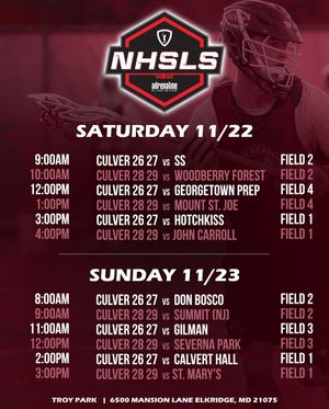 Image post by @culver_lacrosse on Instagram
