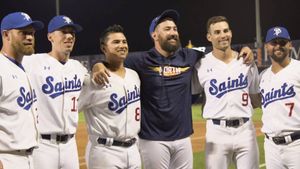 Image post by @stpaulsaints on Facebook