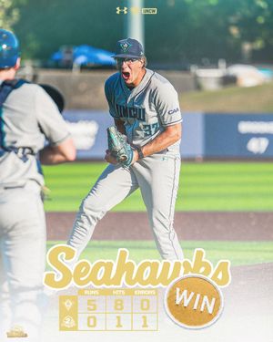 Image post by @uncwbaseball on Instagram