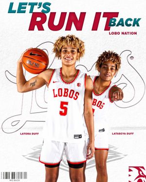 Image post by @UNMLoboWBB on Twitter