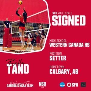 Image post by @sfu_volleyball on Instagram