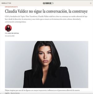 Image post by @claudiavaldeza on Instagram