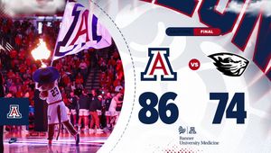 Image post by @AZATHLETICS on Twitter